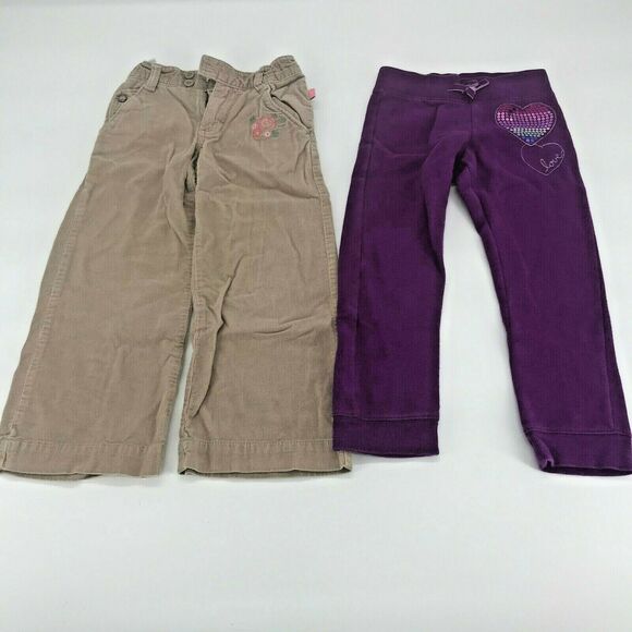 Osh Koh Bgosh Bundle of 2 Pants Sz 4 - Picture 1 of 9